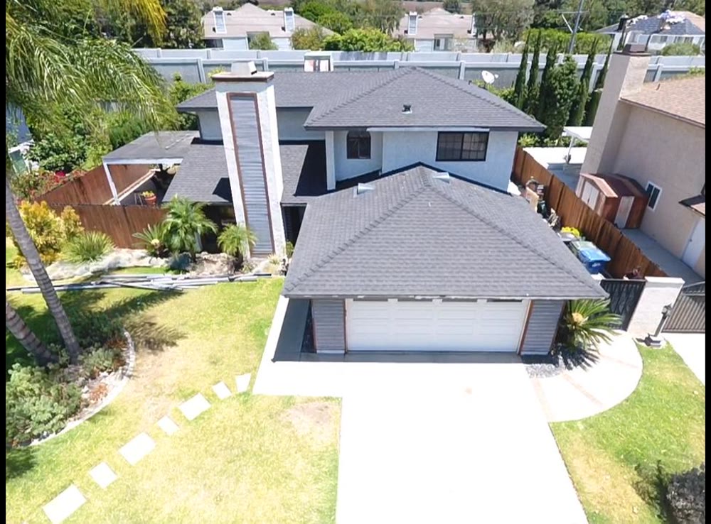 Finished home with new roof