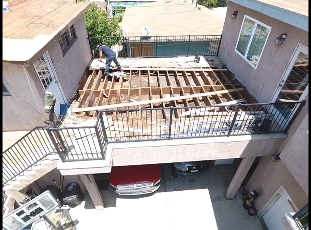 Deck and patio rebuild